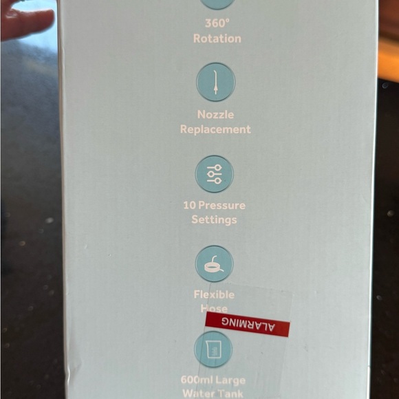 Bliss Aqua Blue Water Dental Flosser never open New - Picture 6 of 6